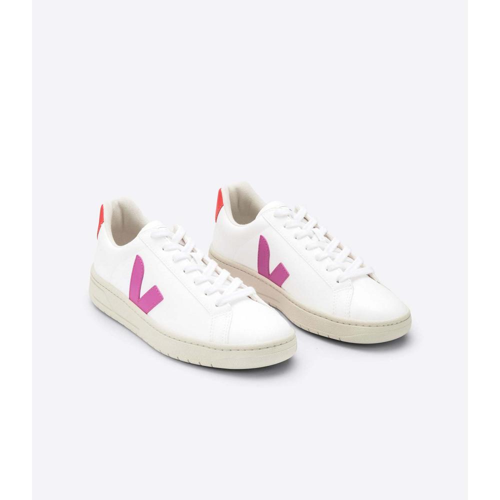 Women's Veja URCA CWL Sneakers White/Orange | SG 629ILH